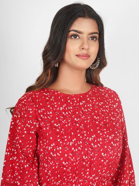 BEACHWEAR DRESS MAXI LS